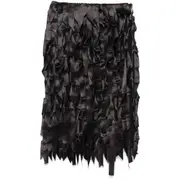 [Prada] Prada Ribbon-embellishment Skirt 40 IT BLACK