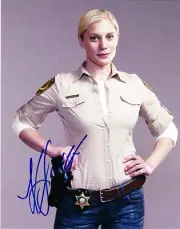 Katee Sackhoff Battlestar Galactica Autograph 24 Csi Autograph