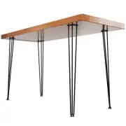 TC-HOMENY 40" inch Metal Hairpin Table Legs Solid Pub Bar Bench Desk Legs 4PCS