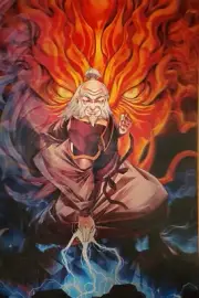 Avatar The Last Airbender Figpin Collection Set & NYCC 2022 Firebender 3D Poster