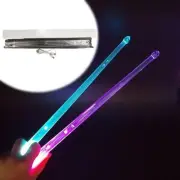 Light Up Drum Sticks Rechargeable 15 Color Changing Led Drumsticks L8D2