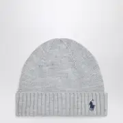 [Polo Ralph Lauren] Grey wool hat with logo S/M Grey