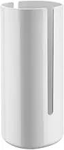 Alessi Birillo Toilet Paper Roll Container, White - PL18 W