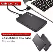 2.5 Inch HDD SSD Case Sata to USB 3.0/2.0 Hard Drive Enclosure 5Gbp Box Cases