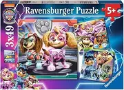 Ravensburger Kinderpuzzle 05708 - PAW Patrol: The Mighty Movie - 3x49 Teile Paw Patrol Puzzle für Kinder ab 5 Jahren