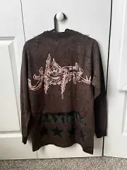 Travis Scott Utopia/Circus Maximus Tour Merch Brown Long Sleeve Size S/Small