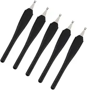 Baluue Nail Trimmers Set 5pcs Cuticle Forks Callus Removal Tool Nail Art Pusher Nail Tool Manicure Tools
