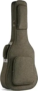 Thickened Waterproof Shockproof Guitar Gig Bag Cover 35mm Sponge Padding Carrying Bag Protective Case Backpack with Shoulder Straps Fit 36" 39" 40" 41" Folk Guitar for Travelling