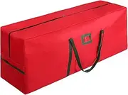 Extra Large Christmas Tree Storage Bag,165x38x76cm, 600D Oxford, Fits Trees 1.5M 1.8M 2.1M 2.4M 2.7M, Heavy-Duty with Reinforced Handles & Zipper, Holiday Decoration Storage,Dustproof