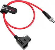 Alvin's Cables Dtap to Locking DC 5.5 2.1 Ultra Soft Cable for Atomos Ninja Shogun Shinobi, Blackmagic Video Assist,for Hollyland Mars 400S, 50cm|19.7in