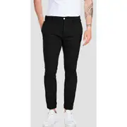 Replay Mens Chino Pants Slim Fit Zeumar Jeans Black