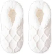 [BRTNUP] Slipper Fluffy Socks, Cosy Warm Winter Non-Slip Socks, Fluffy And Warm Fleece Lined Anti Slip Socks, Fuzzy Slipper Socks