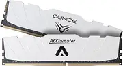 Acclamator DDR4 ram 32GB Computer Memory CL22 with Heatsink Compatible with 3600MHz, Acclamator (16GB-3600×2, Gaming White, 2 Pack)