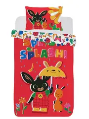 Bing Bunny Splish Splash Single Duvet Cover Set