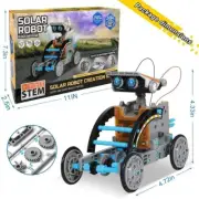 Kids Mindblown STEM 12-in-1 Solar Robot Creation 190-Piece Kit