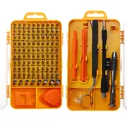 115 In 1 Magnetic Precision Screwdriver Set Watch Mobile Phone Repair Tool Kits Yellow