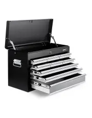 [Giantz] 9 Drawer Mechanic Tool Box Storage Black and Grey