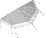 CORHAD 1Pc Pet Cage Cover Sunproof Protection for Indoor Outdoor Use Easy Install Dog Playpen Cover Privacy Comfort for Pets Grey Color