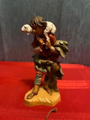 1992 Fontanini 72551 GABRIEL Archangel Heirloom 5" NATIVITY Set Orig Box/Paper