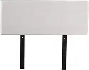 PU Leather Double Bed Headboard BedHead - White