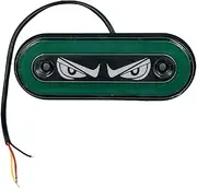 Mqetly Side Marker Light 12V/24V Emergency Strobe Light Decorative Warning LED Truck LED for Motorcycles SUV Tractors Cars, Green