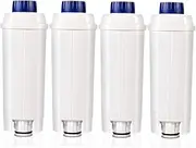 4 Pack Coffee Filter Replacement for DeLonghi Filter DLSC002, DLS C002, Compatible with ECAM, Esam, ETAM, BCO, EC
