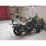 REBEL1100折疊靠背 適用於 本田 REBEL 1100T改裝後扶手 REBEL250  REBEL 1100