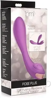 Inmi Pose Plus Bendable Pulsing Silicone Vibrator