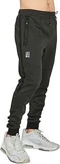 [LEONE 1947] Melange Pants Training Sweatpants, Dark Gray Melange