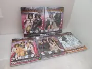 Shirow Masamune Art Book "GREASEBERRIES" Vol.1 2 3 4 + ROUGH 5 Book Set
