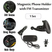 1set FM Transmitter Handsfree Wireless Bluetooth Car Kit Player With USB Charger