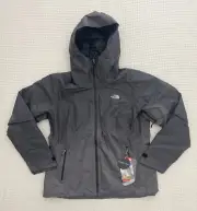 NWT North Face W Fuse Form Dot Matrix Insultd Rain Jacket-Grey/Black-XL-MSRP$299