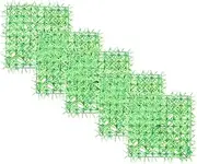 5Pcs Artificial Grass Rug Turf Mats Realistic Simulation Lawn Decor for Indoor and Outdoor Use for DIY Projects Patios Gardens and Balconies