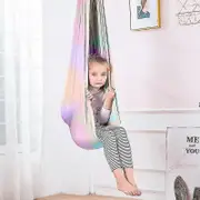 Aerial Yoga Therapy Swing Set Hammock Kit For Flexibility Pain Reliefwanan) pink 100*280CM