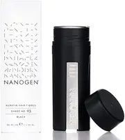 Nanogen Keratin Hair Fibers, 30-grams, Black