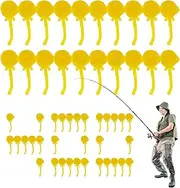 Fish Bait | Soft-Bead Bait - Artificial Tackle Kit Anti-Bottom Stopper Beads Lure for Bass Trout Crappie Catfish