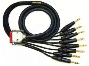 Mogami GOLD-DB25-TRS-05 Analog Recorder Interface Cable, 8 Channel, 5ft. NIB.