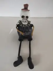 Transpac Halloween Decor Skeleton Shelf Sitter