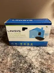 Linksys N300 RE1000-NP Wireless N - Range Extender WiFi Boost Sealed
