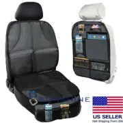 Thickest Car Seat Protector Padded Waterproof Back Seat Organizer Kick Mat Cover
