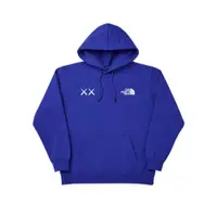 在飛比找PChome24h購物優惠-Kaws x The North Face 帽T 藍色 NF