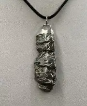 Aletai Meteorite Pendant, 13.78 Grams, COA, Astronomy Gift, Authentic Meteorite