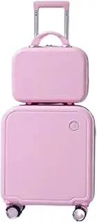 [ELUKHT] Luggage Sets 2 Piece with Cosmetic Case, Hardside Luggage with 360° Spinner Wheels, Durable Luggage Set Clearance for Women Men