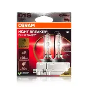 D1S Osram 66140XN2 Night Breaker 220 HID Xenon Headlight Bulbs | Pack of 2 (for: Porsche)