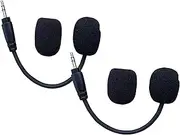 2 Pack HS35 Mic Replacement | 2X TNE Detachable Game Microphone Boom for Corsair HS35 and HS45 PS4 Pro PS5 Xbox One X Computer PC Gaming Headsets 3.5mm Jack Noise Cancelling