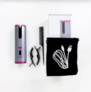 Cordless Auto Rotating Hair Curler Hair Waver Curling Iron Wireless Ceramic