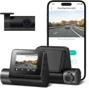 70mai Smart Dash Cam A200, Front and Rear, Built-in WiFi GPS Smart Dash Camera f