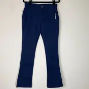 New Old Navy School Uniform Bootcut Pants Navy Blue Girls Size 14