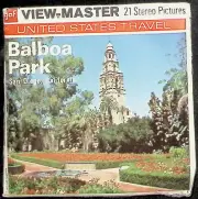 BALBOA PARK SAN DIEGO CALIFORNIA 3d View-Master 3 Reel Packet SEALED