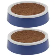 2 Sets Bird Nest Pigeon Plastic Basin Egg Pigeons Bowl Nesting Pad for